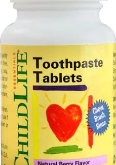 Childlife Toothpaste Tablet Natural Berry -- 500 mg - 60 Tablets