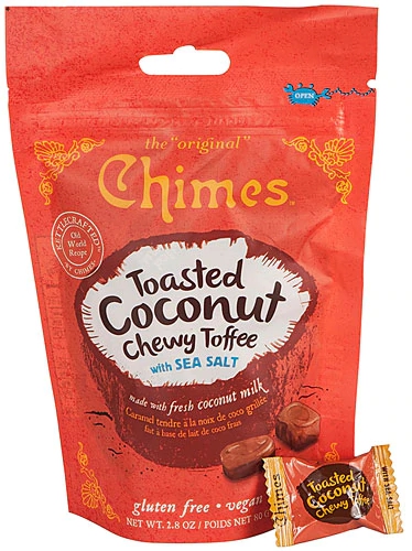 Chimes Toasted Coconut Chewy Toffee with Sea Salt -- 2.8 oz