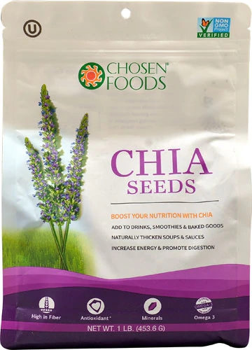 Chosen Foods Chia Seeds -- 1 lb