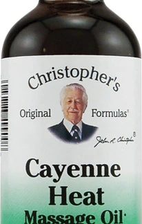 Christopher's Cayenne Heat Massage Oil -- 4 fl oz