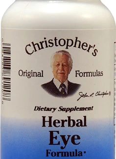 Christopher's Herbal Eye Formula -- 475 mg - 100 Vegetarian Capsules