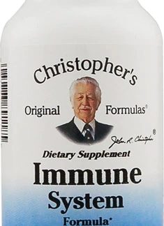 Christopher's Immune System Formula -- 450 mg - 100 Vegetarian Capsules