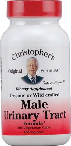Christopher's Male Urinary Tract -- 450 mg - 100 Vegetarian Capsules