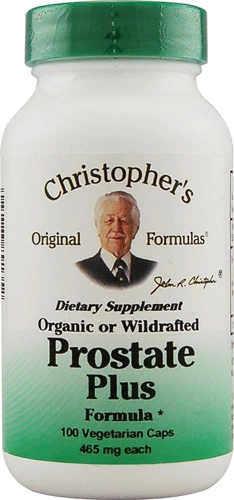 Christopher's Prostate Plus -- 465 mg - 100 Vegetarian Capsules