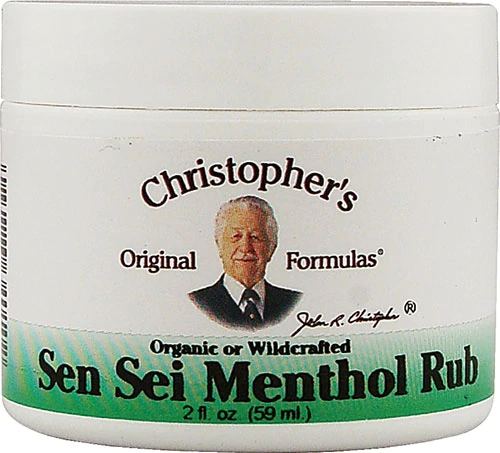 Christopher's Sen Sei Menthol Rub -- 2 fl oz