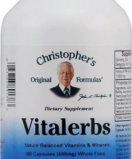 Christopher's Vitalerbs -- 690 mg - 180 Capsules