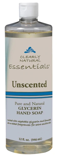 Clearly Natural Essentials® Glycerine Hand Soap Unscented -- 32 fl oz