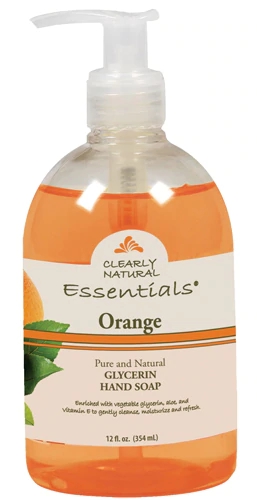 Clearly Natural Glycerine Hand Soap Orange -- 12 fl oz