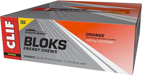 Clif BLOKS™ Energy Chews Orange -- 18 Packets