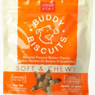 Cloud Star Soft and Chewy Buddy Biscuits™ Dog Treats Peanut Butter -- 6 oz
