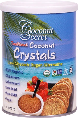 Coconut Secret Raw Coconut Crystals -- 12 oz