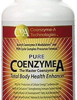 Coenzyme-A Technologies Pure CoenzymeA™ Total Body Health Enhancer Dietary Supplement -- 90 Capsules
