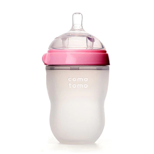Comotomo Baby Bottle 8 oz. Pink -- 1 Bottle