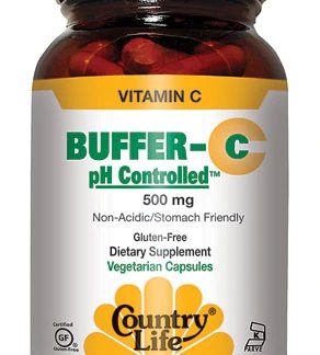 Country Life Buffer-C pH Controlled® -- 500 mg - 60 Vegetarian Capsules