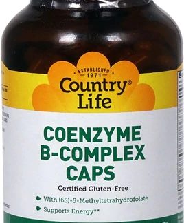 Country Life Coenzyme B-Complex Caps -- 120 Vegan Capsules