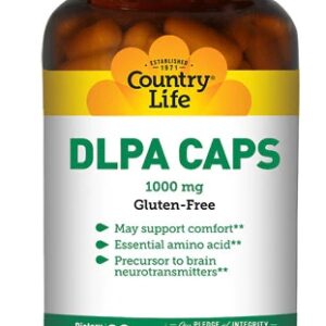 Country Life DLPA Caps -- 1000 mg - 30 Capsules