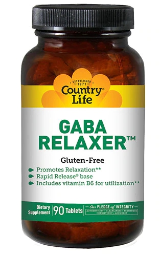 Country Life GABA Relaxer -- 90 Tablets