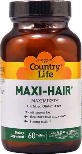 Country Life Maxi Hair® Maximized -- 60 Tablets