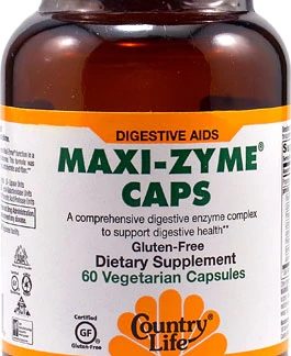 Country Life Maxi-Zyme® Caps -- 60 Vegetarian Capsules