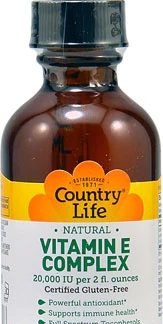 Country Life Natural Vitamin E Complex -- 2 fl oz