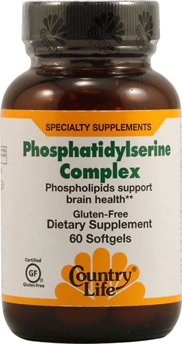 Country Life Phosphatidylserine Complex -- 60 Softgels