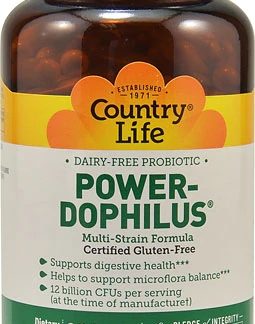 Country Life Power-Dophilus® -- 200 Vegan Capsules