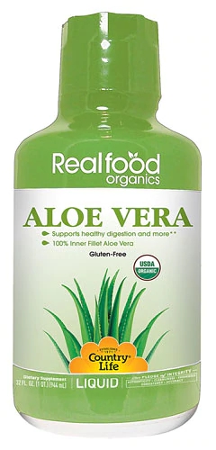 Country Life Realfood Organics® Liquid Aloe Vera -- 32 fl oz