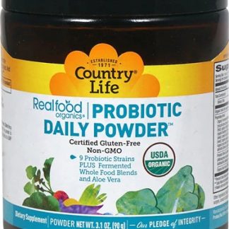 Country Life Realfood Organics® Probiotic Daily Powder™ -- 3.1 oz