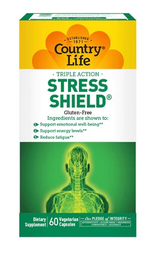 Country Life Stress Shield™ -- 60 Vegetarian Capsules