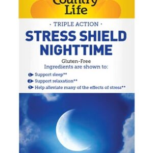 Country Life Stress Shield® Nighttime -- 60 Vegetarian Capsules