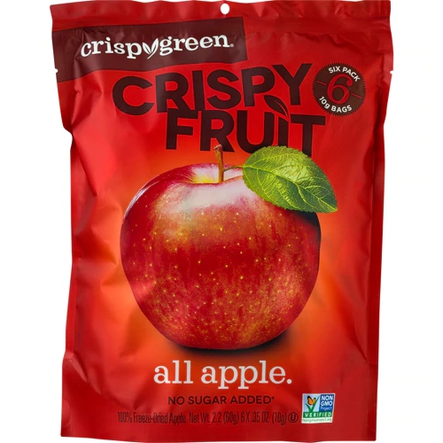 Crispy Green All Natural Crispy Fruit Apple -- 6 Packs