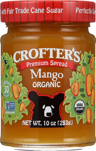 Crofters Organic Fruit Spread Mango -- 10 oz