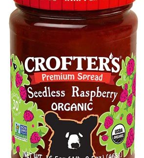 Crofters Organic Fruit Spread Raspberry -- 16.5 oz