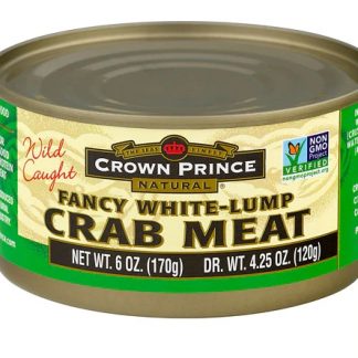 Crown Prince Fancy White Crab Meat -- 6 oz