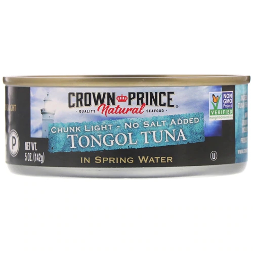 Crown Prince Natural Tongol Tuna in Spring Water -- 5 oz