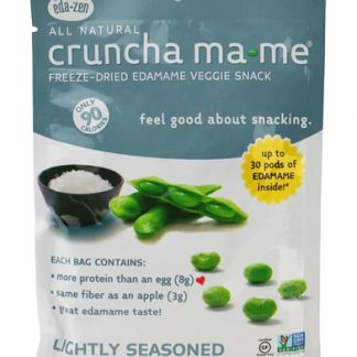 Eda-Zen Crunch Ma-me Freeze Dried Edamame Veggie Snack Lightly Seasoned -- 0.7 oz