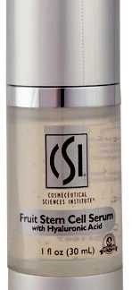 CSI Anti-Aging Fruit Stem Cell Serum with Hyaluronic Acid (HA) - Non-GMO -- 1 fl oz