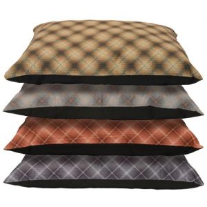 Dallas Co Pet Pillow 27 x 36 Inches Plaid -- 1 Pillow