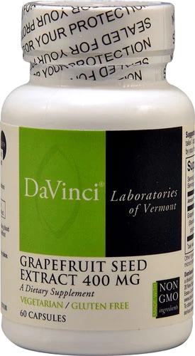 DaVinci Laboratories Grapefruit Seed Extract -- 400 mg - 60 Capsules