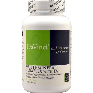 DaVinci Laboratories Multi-Mineral Complex with D3 -- 120 Capsules