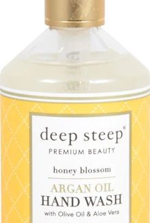 Deep Steep Argan Oil Hand Wash Honey Blossom -- 17.6 fl oz