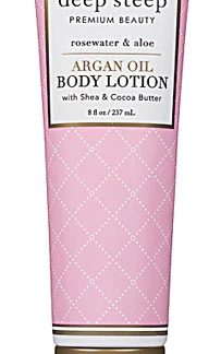 Deep Steep Body Lotion With Argan Oil Rosewater & Aloe -- 6 fl oz