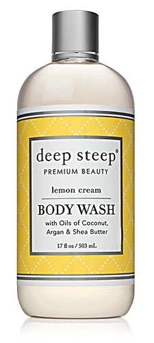 Deep Steep Body Wash Lemon Cream -- 17 fl oz