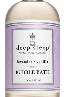 Deep Steep Bubble Bath Lavender Vanilla -- 17 fl oz