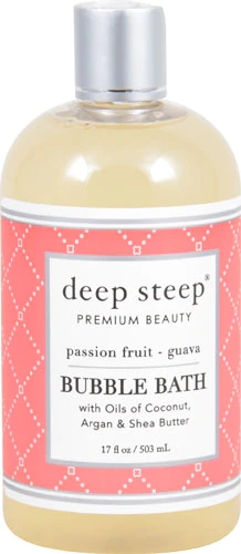 Deep Steep Bubble Bath Passion Fruit Guava -- 17 fl oz