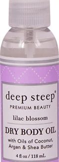 Deep Steep Dry Body Oil Lilac Blossom -- 4 fl oz