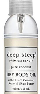 Deep Steep Dry Body Oil Pure Coconut -- 4 fl oz