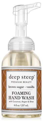 Deep Steep Foaming Hand Wash Brown Sugar Vanilla -- 8 fl oz