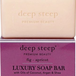 Deep Steep Luxury Soap Bar Fig Apricot -- 2 oz