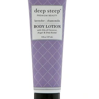 Deep Steep Premium Beauty Body Lotion Lavender Chamomile -- 8 fl oz